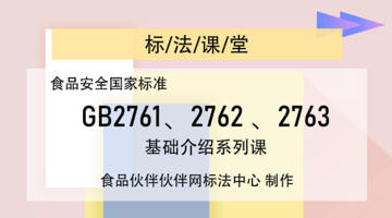 GB2761、2762 、2763基础介绍系列课